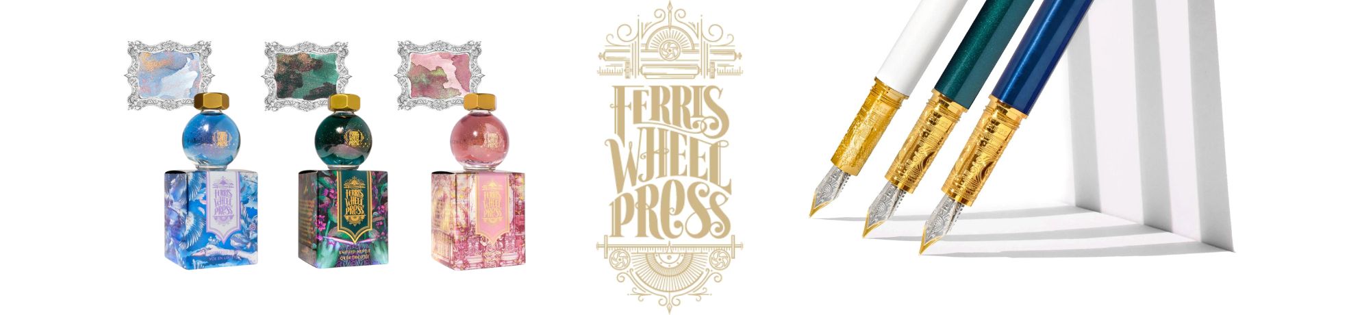 Ferris Wheel Press collection Australia fountain pens and inks - Paper Kooka Stationery Sydney