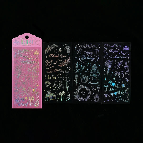 Iride PET Clear Stickers | Gifts