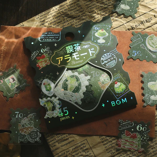 Cardboard packaging for a puzzle with decorative elements on a textured surface