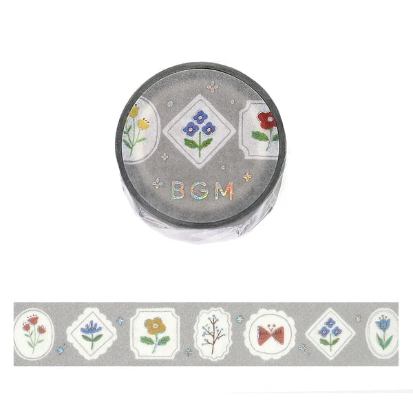 Nordic Forest Collection washi tape | Flower Frame