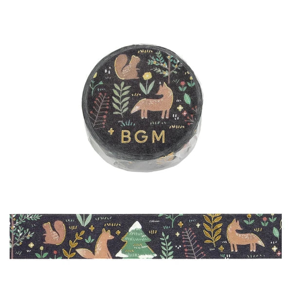 Nordic Forest Collection washi tape | Moonlit Forest