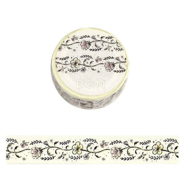 Flower Sketch washi tape
