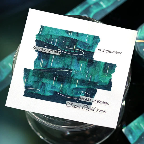 Sky Illustrated Book washi tape | Polar Light