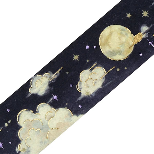 Sky Illustrated Book washi tape | Moonlit Night