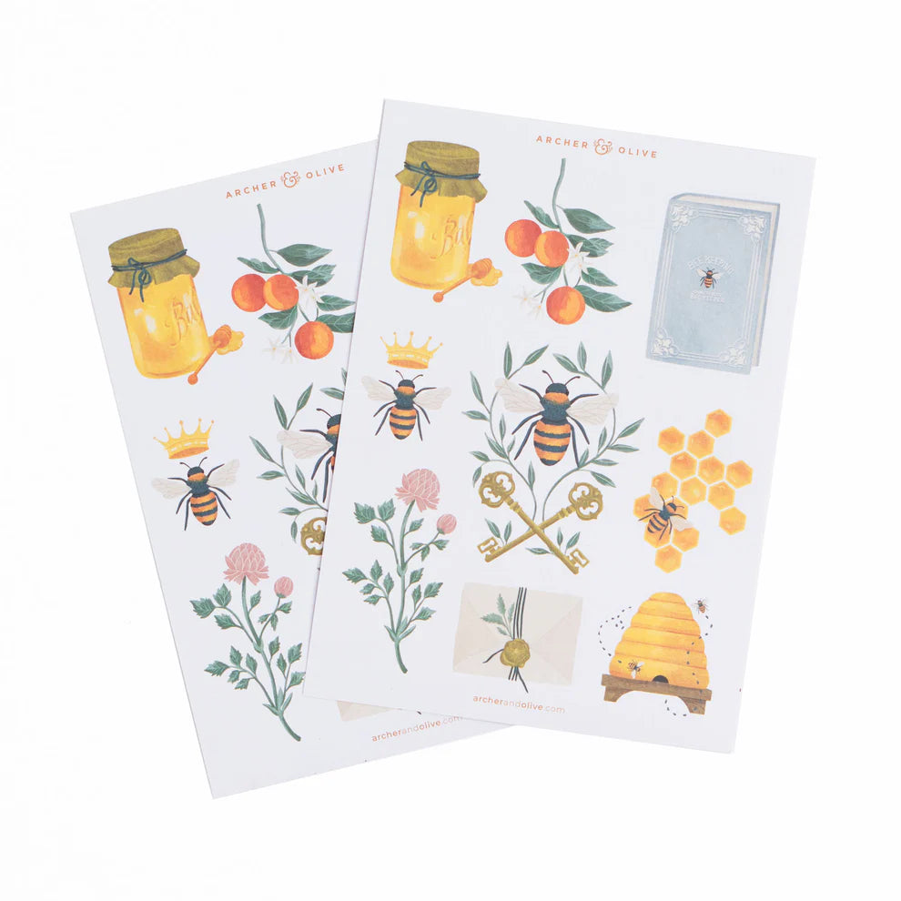 Keeper of the Bees Stickers