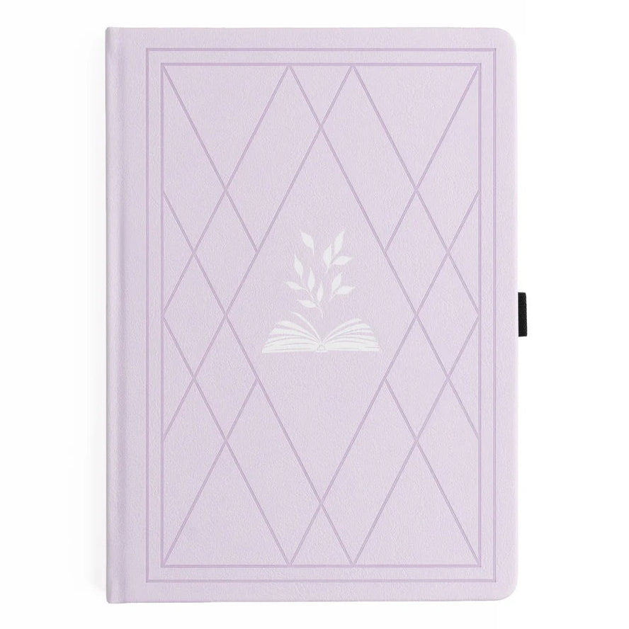B5 Reading Journal | Vintage Library in Lilac
