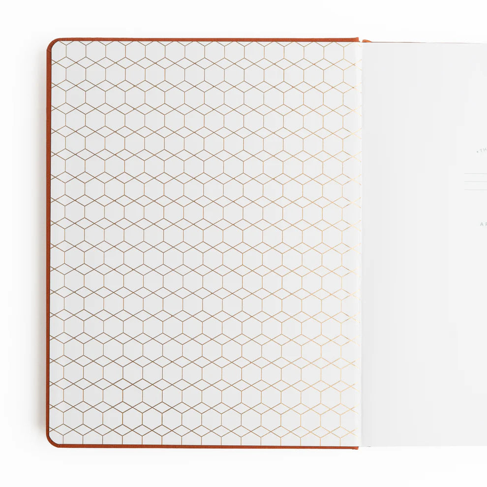 B5 Dotted Notebook 160gsm | Keeper of the Bees in Rust