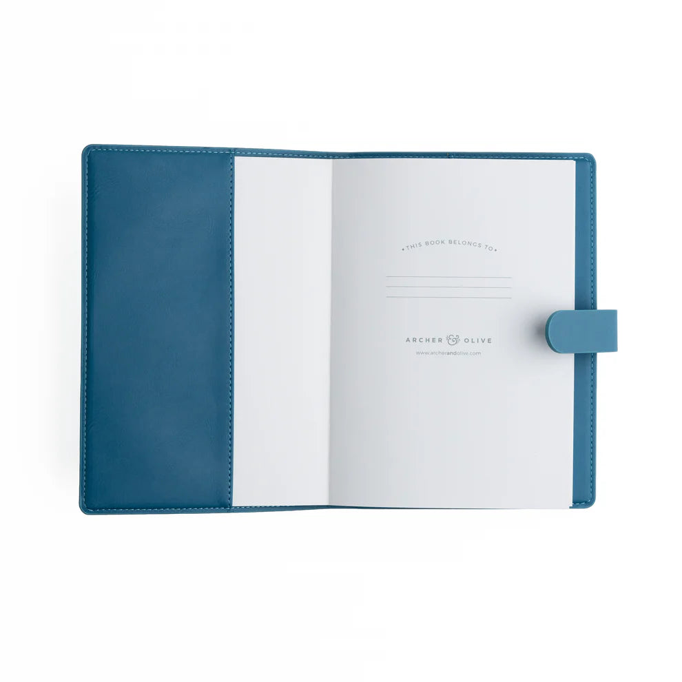 A5 Deluxe System Dotted Notebook 160gsm | Wild Periwinkle