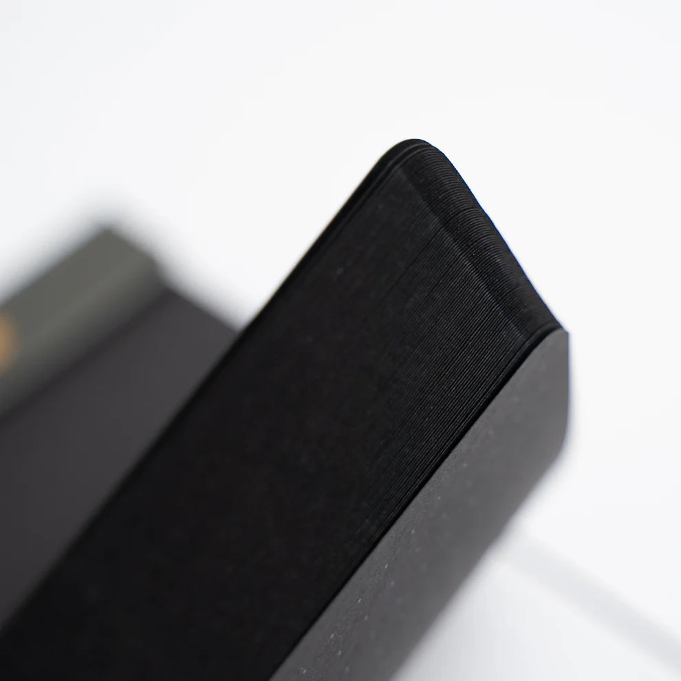 Black A5 Dotted Notepad