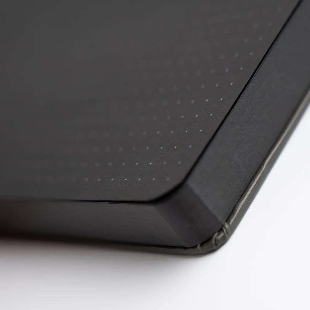 Black A5 Dotted Notepad