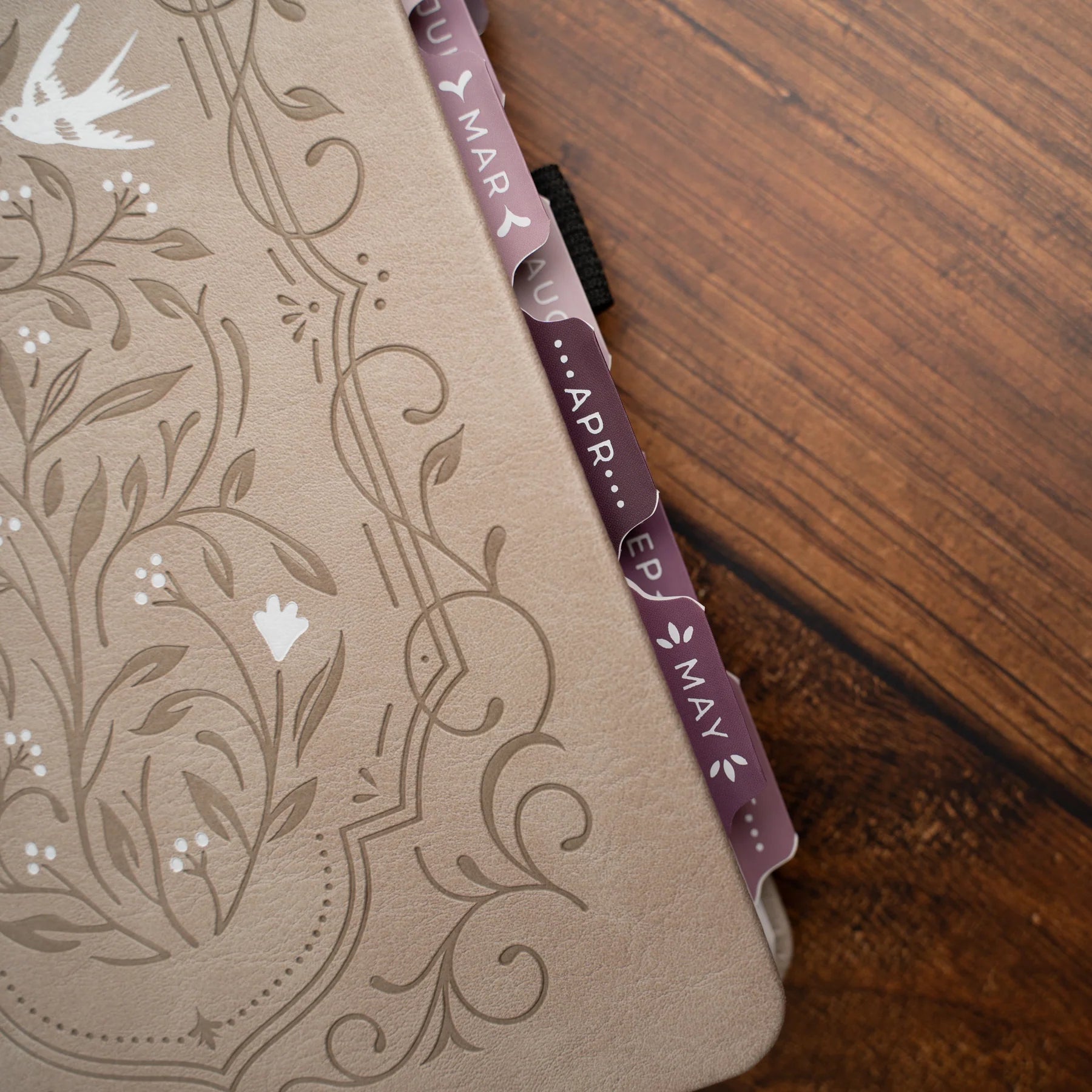 Monthly Vinyl Planner Tabs | Songbird