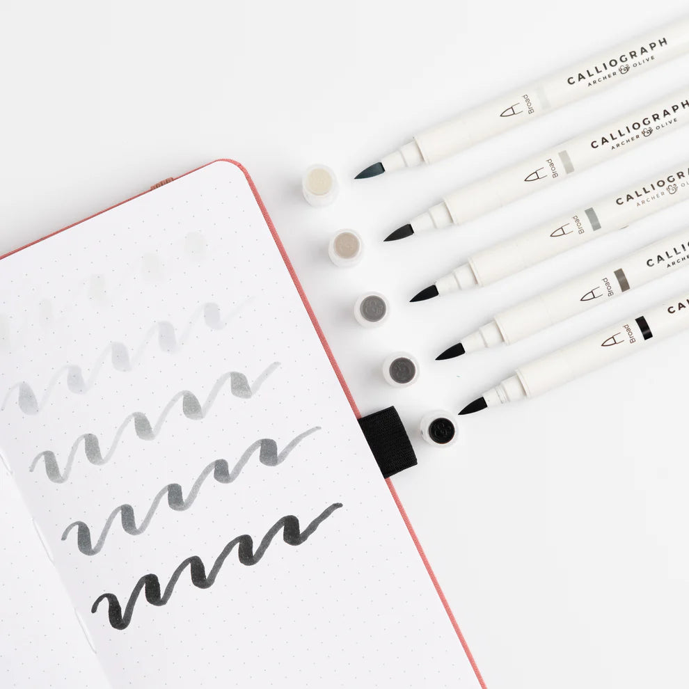 Calliographs Pens | Greyscale