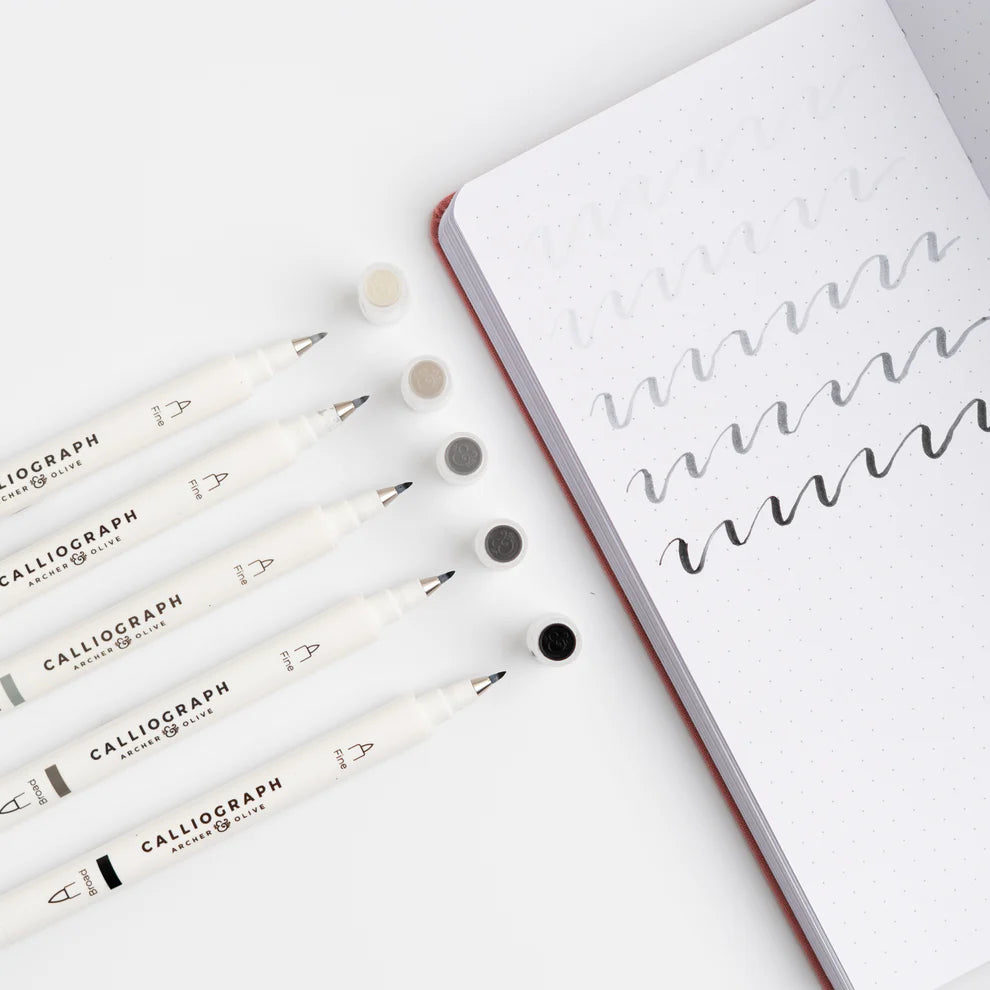 Calliographs Pens | Greyscale