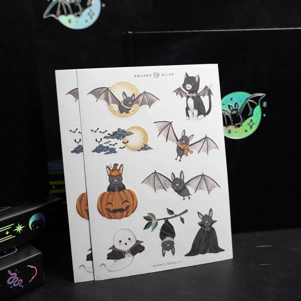 Cute Bat Stickers
