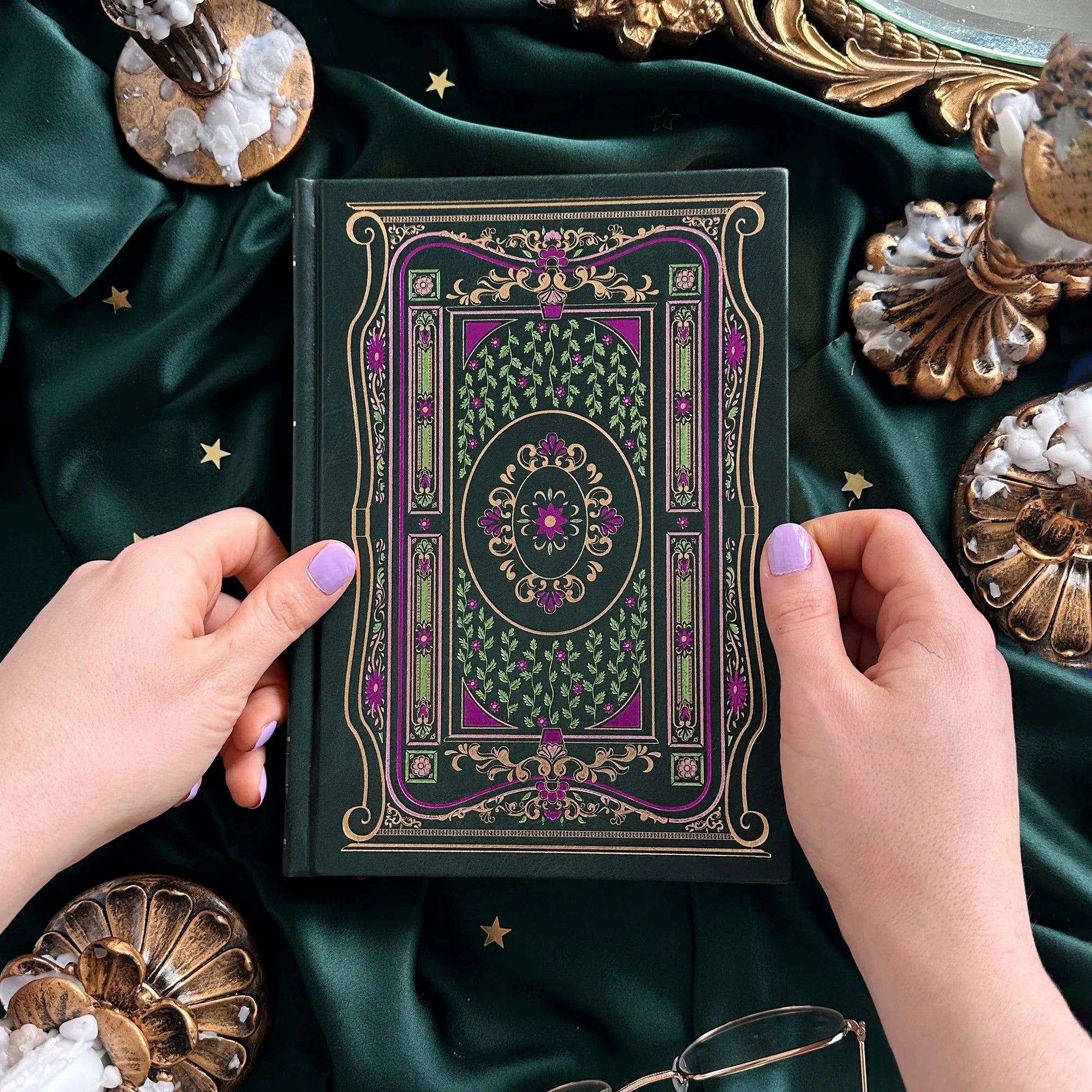 Literati Journal in Forest Green by The Quirky Cup Collective - Paper Kooka Stationery Shop Australia