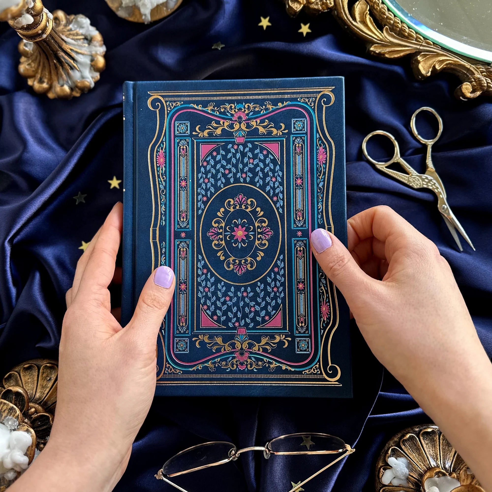 Literati Journal in Royal Blue by The Quirky Cup Collective - Paper Kooka Stationery Shop Australia