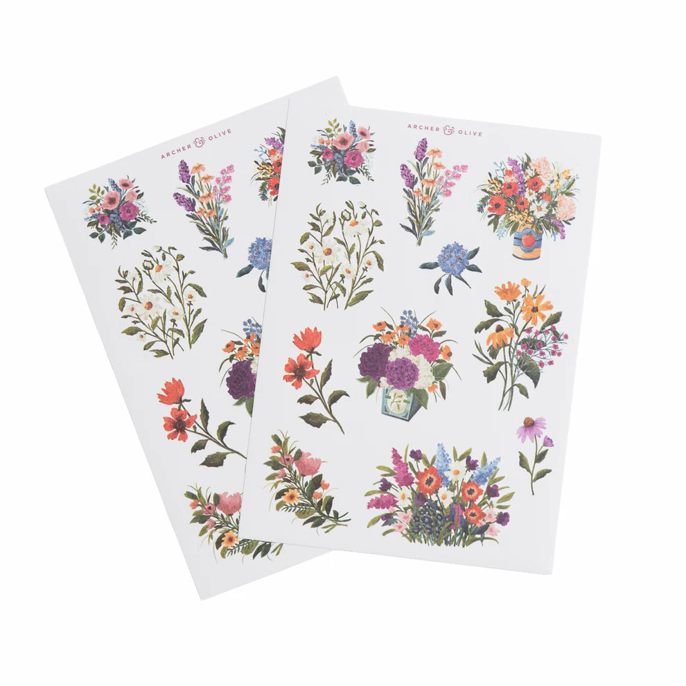 Wildflowers Stickers