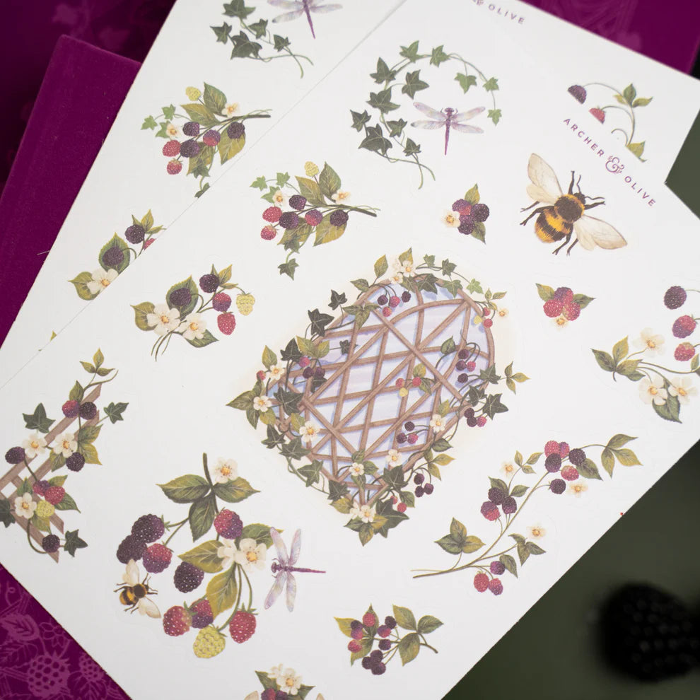 Berries & Vines Stickers