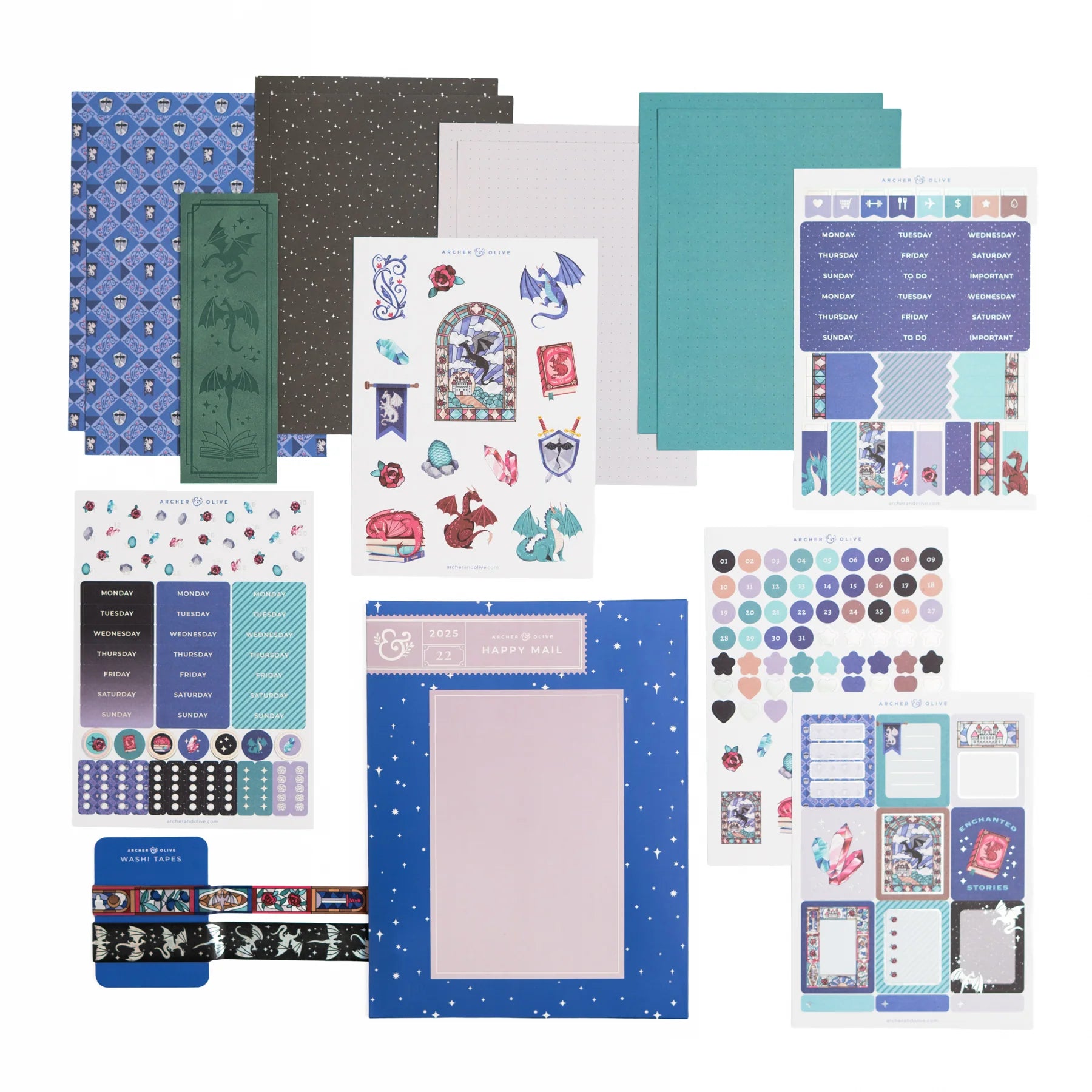 October 2025 Kit Club | Dragon's Den Planning Kit