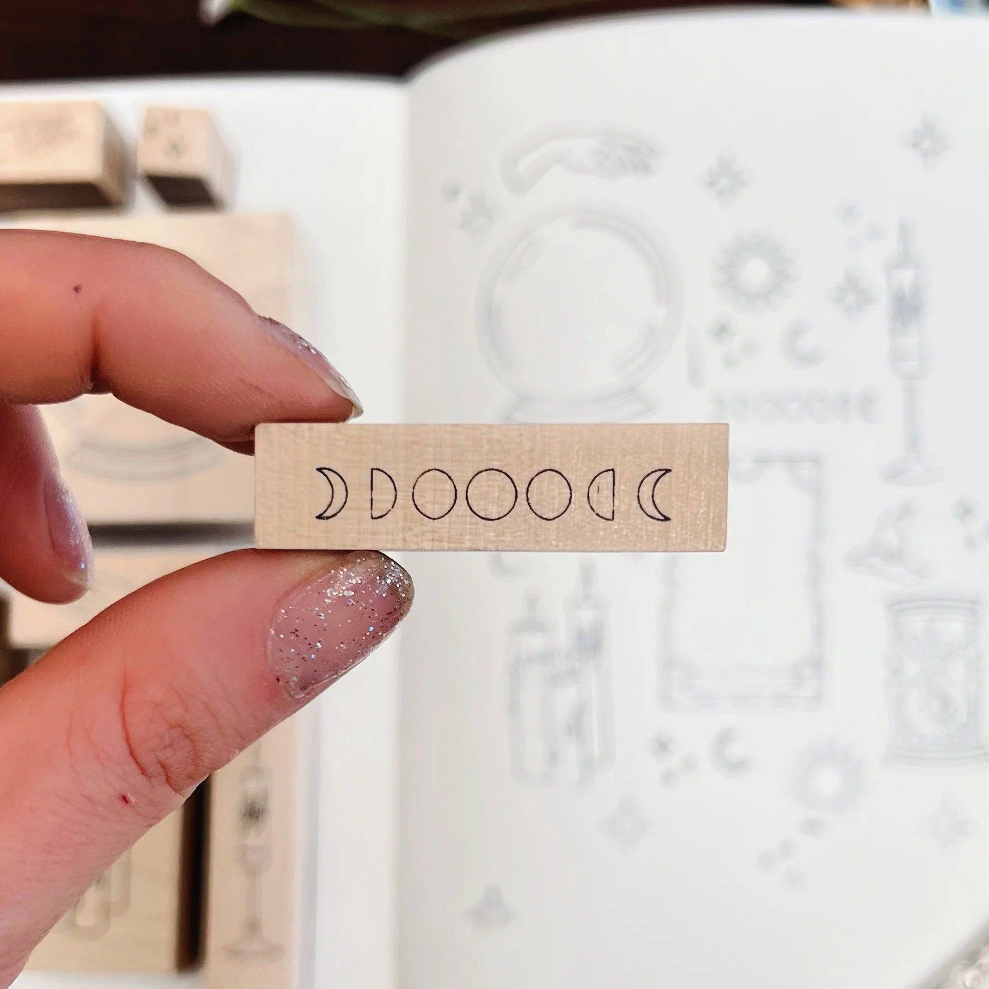 Practical Magic Stamp Set by The Quirky Cup Collective - Paper Kooka Stationery Shop Australia