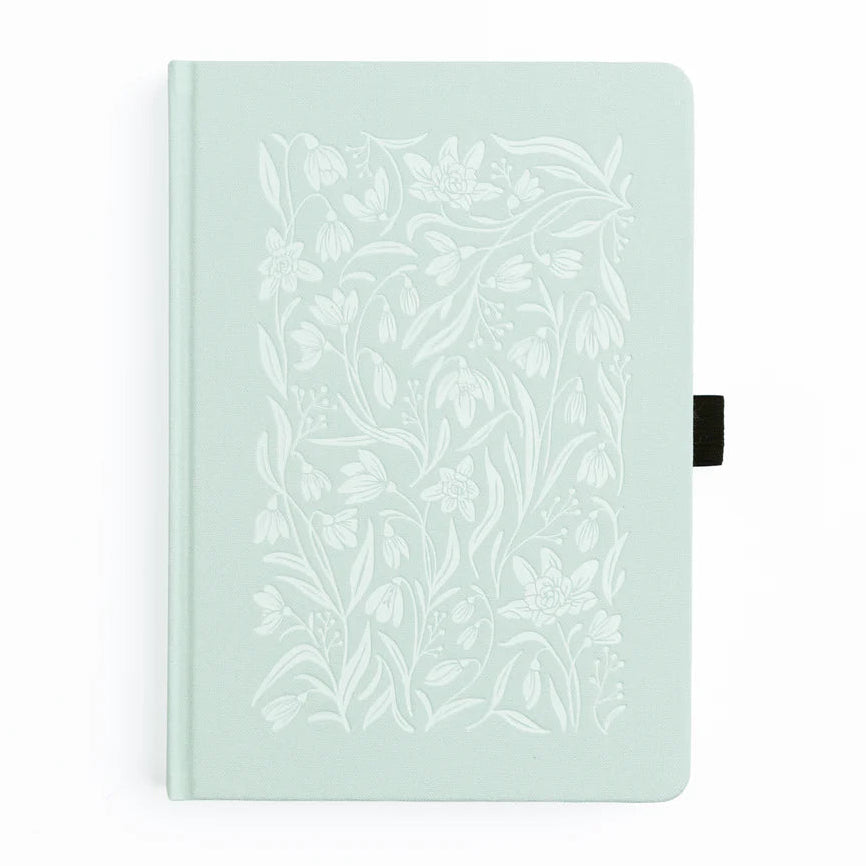 A5 Dotted Notebook 160gsm | Snowdrops