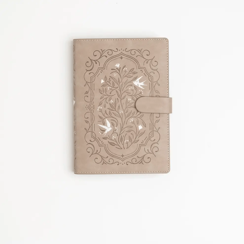 A5 Deluxe System Dotted Notebook 160gsm | Songbird in Beige