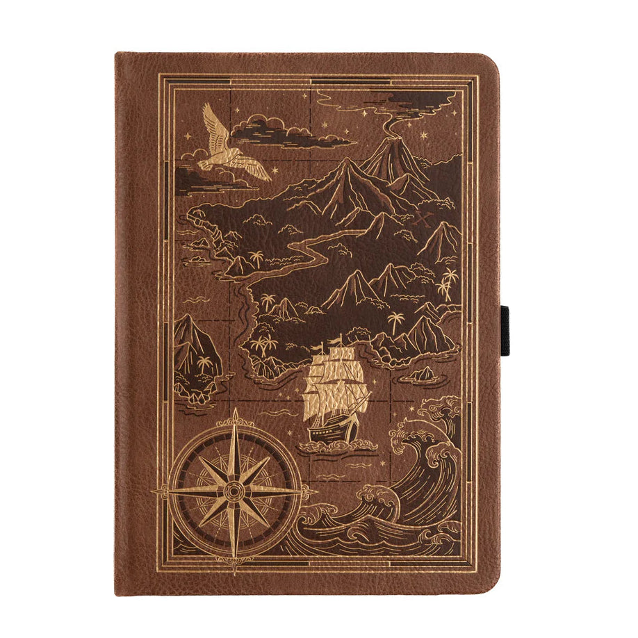 A5 Dotted Notebook 160gsm | Treasure Map