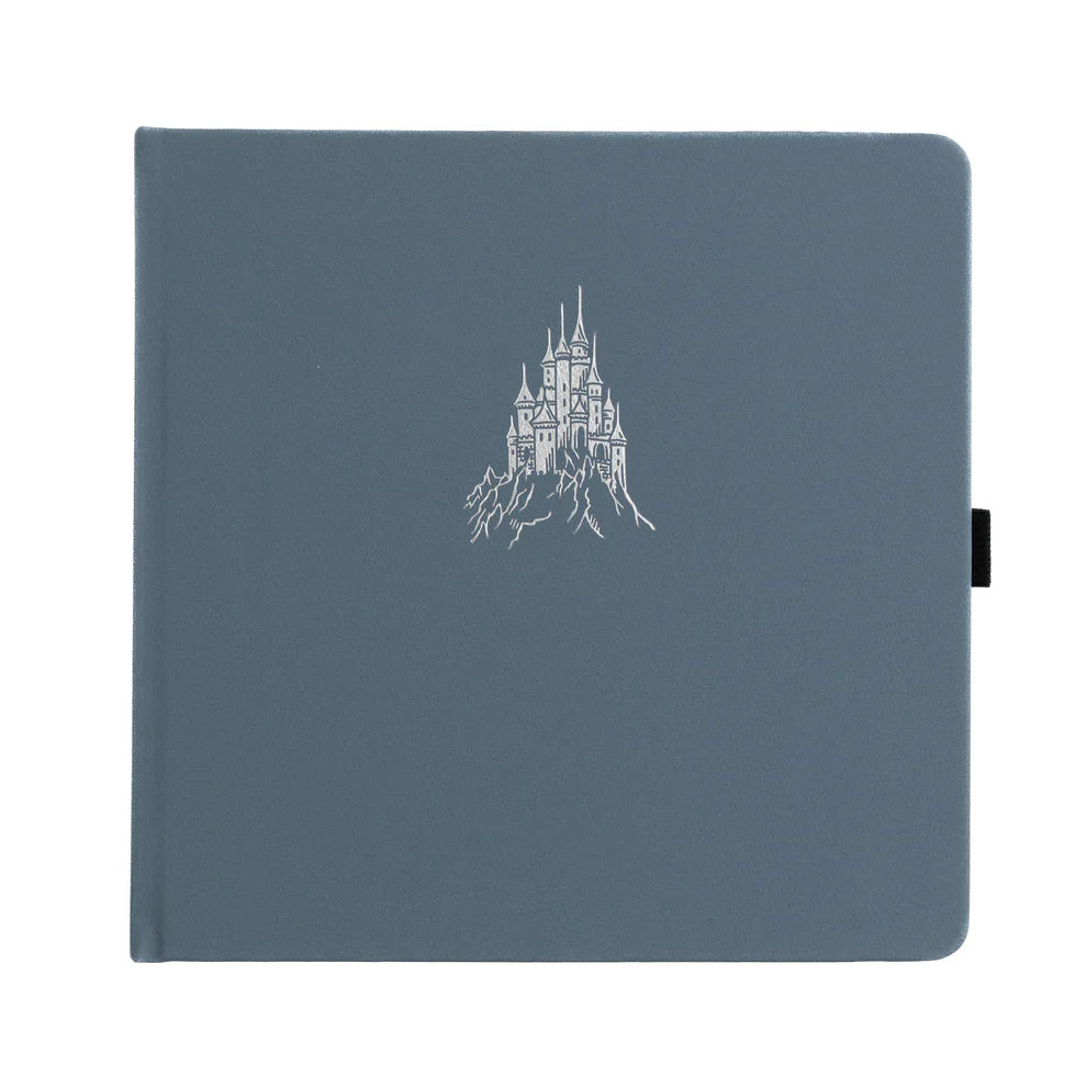 Square 8x8 Dotted Notebook 160gsm | Castle