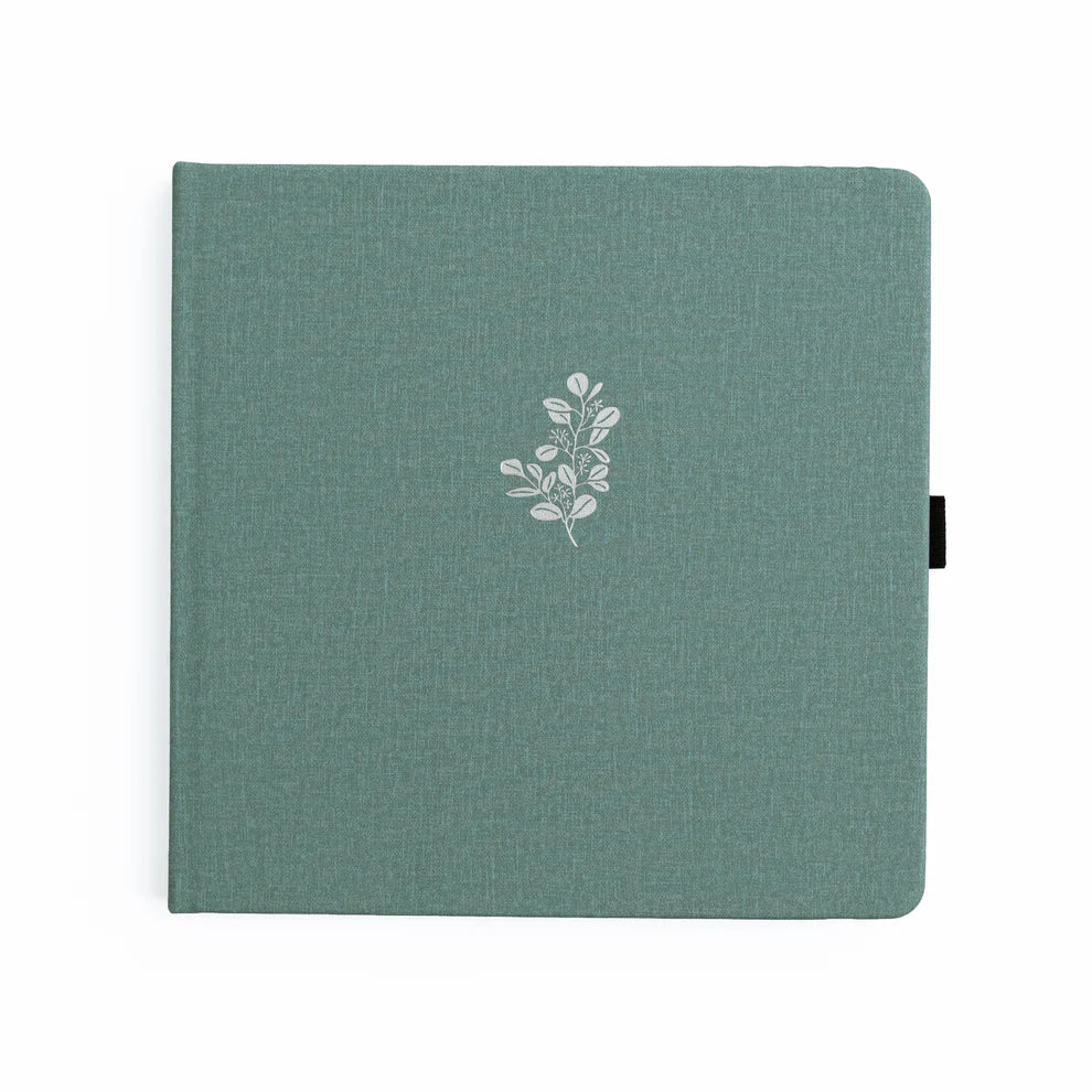 Square 8x8 Dotted Notebook 160gsm | Eucalyptus