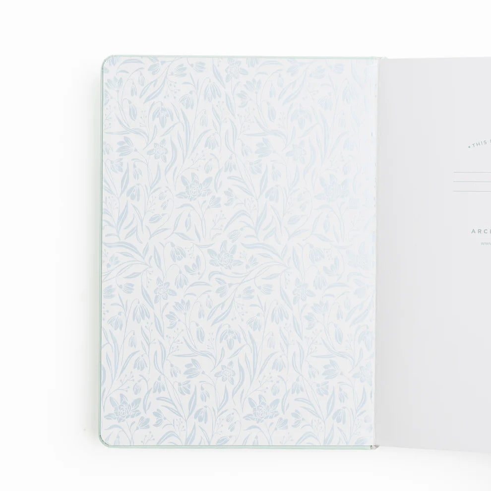 A5 Dotted Notebook 160gsm | Snowdrops