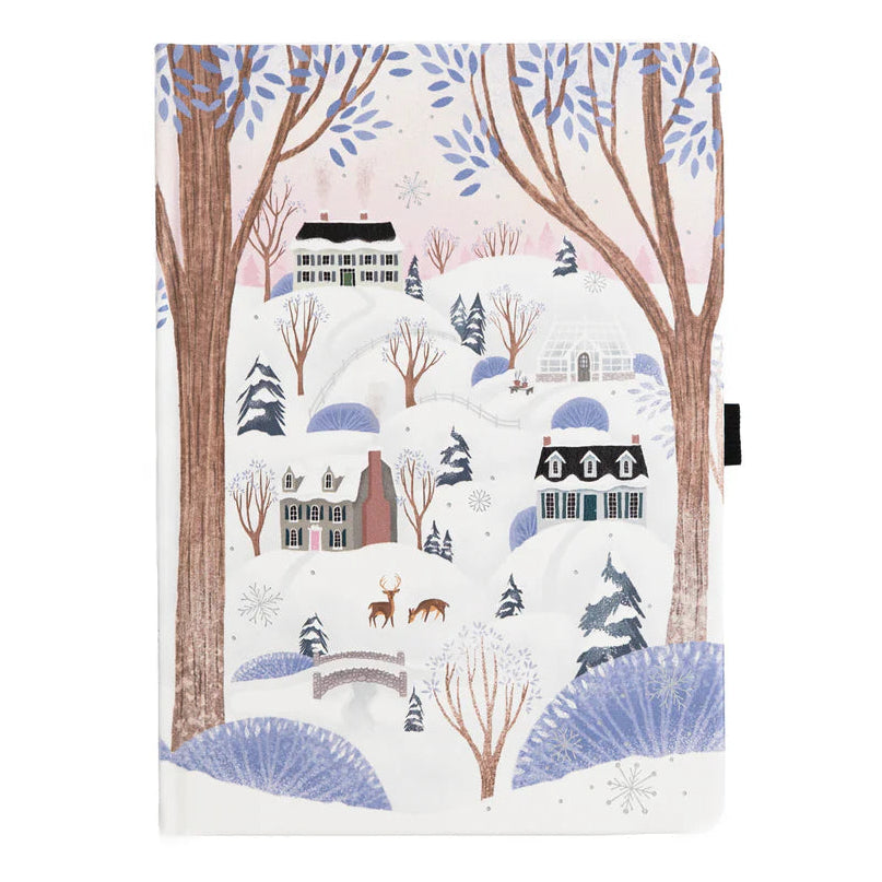 B5 Dotted Notebook 160gsm | Winter Village