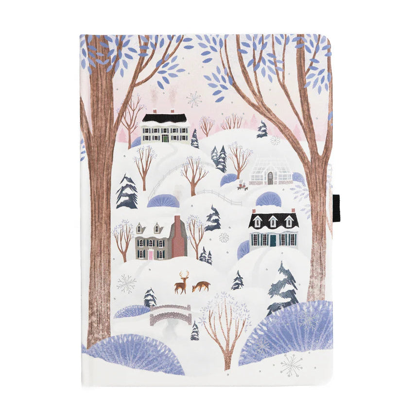 A5 Dotted Notebook 160gsm | Winter Village