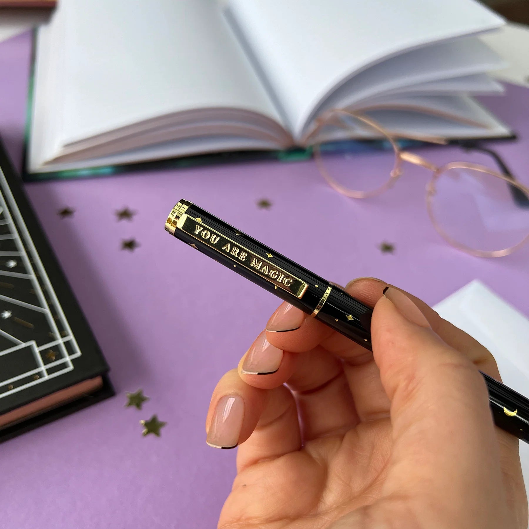 You Are Magic Pen in Black by The Quirky Cup Collective - Paper Kooka Stationery Shop Australia