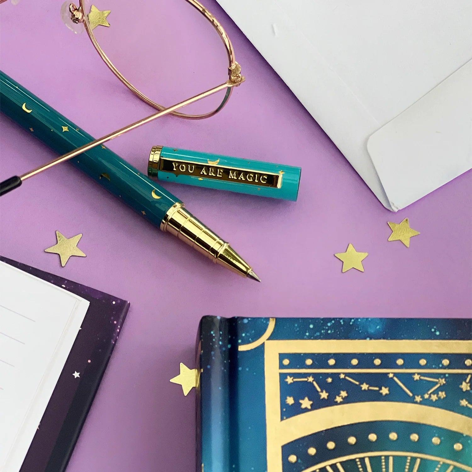 You Are Magic Pen in Teal by The Quirky Cup Collective - Paper Kooka Stationery Shop Australia