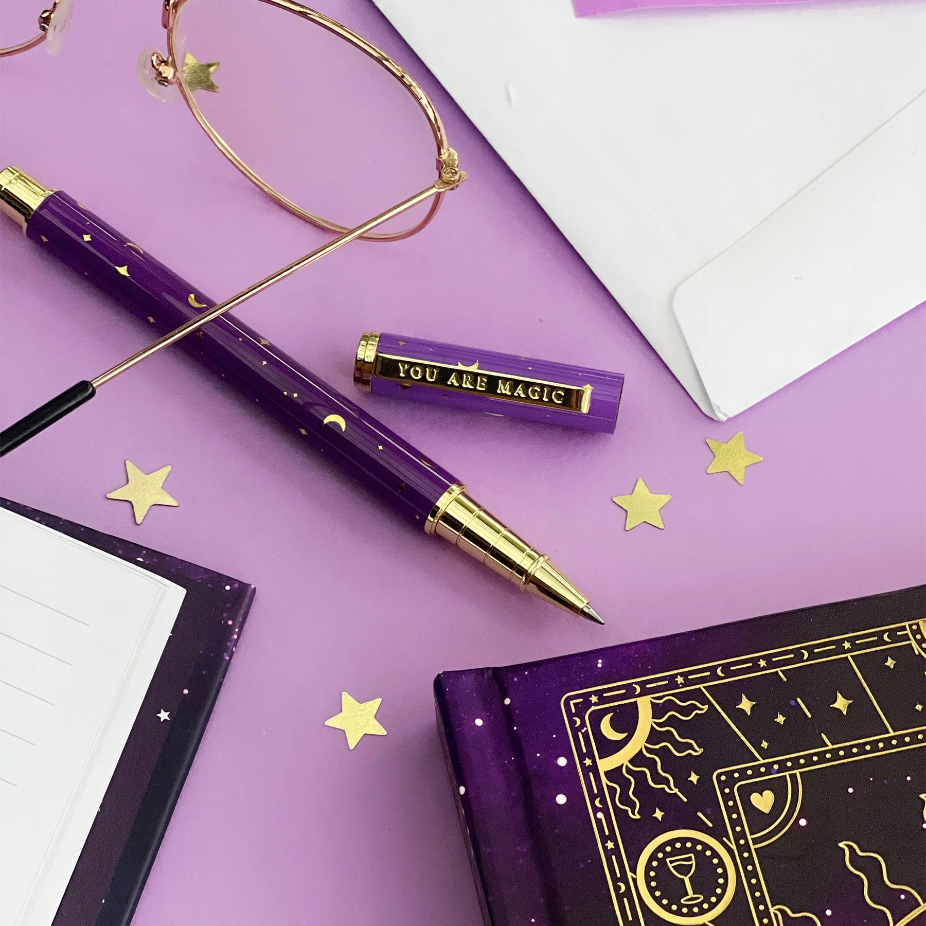 You Are Magic Pen in Purple by The Quirky Cup Collective - Paper Kooka Stationery Shop Australia