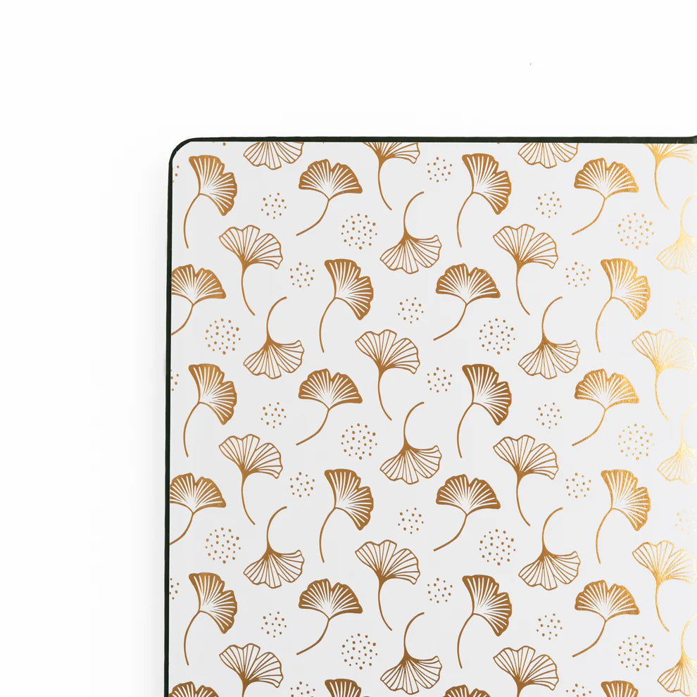 Square 8x8 Dotted Notebook 160gsm | Ginkgo Leaf