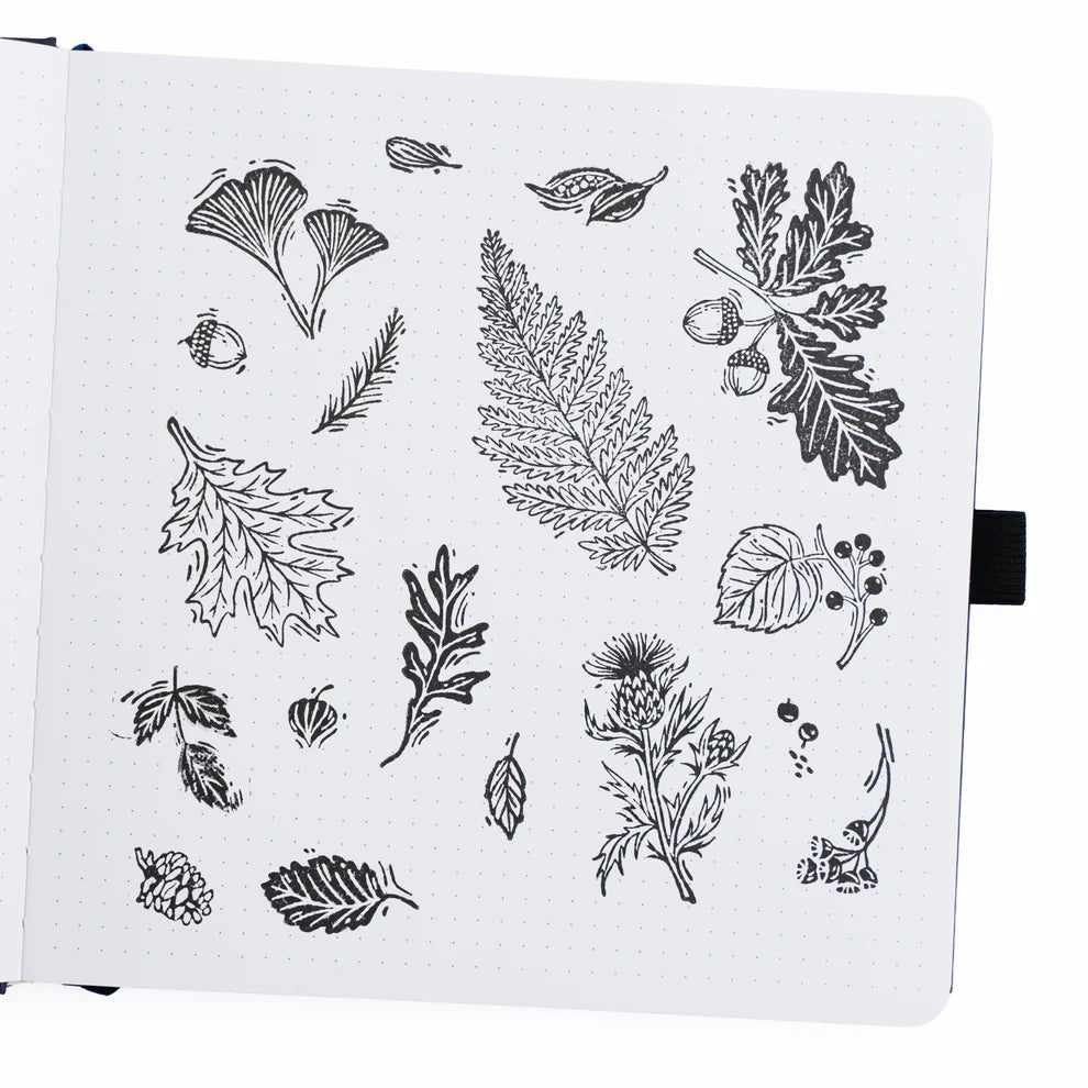 Acrylic Stamps | Forest Foliage