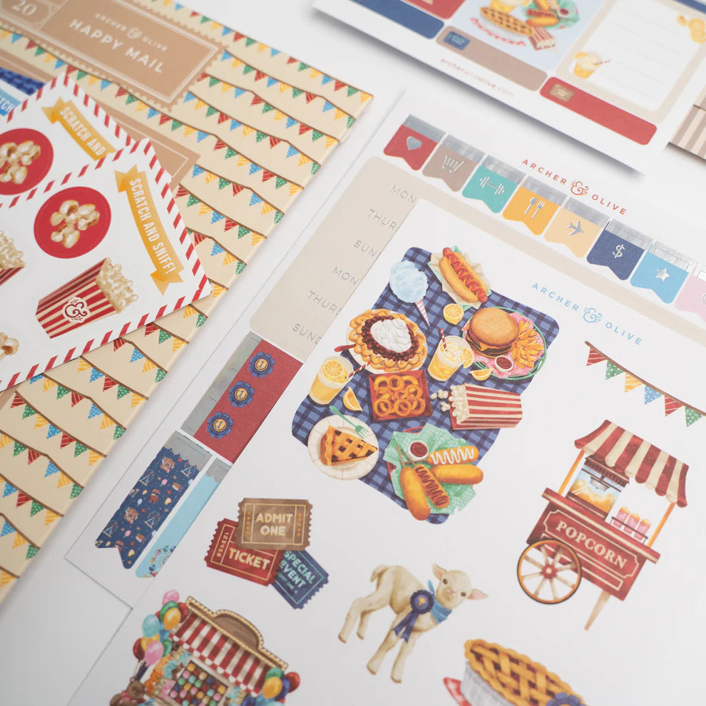 August 2025 Kit Club | At The Fair Planning Kit