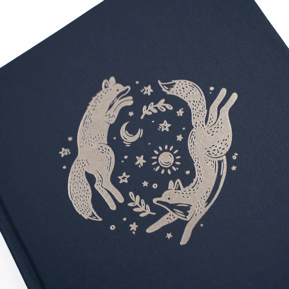 A5 Dotted Notebook 160gsm | Forest Foxes