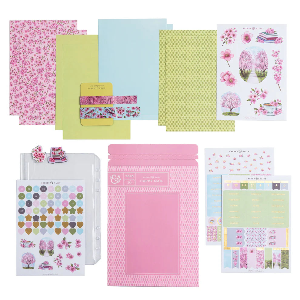April 2025 Kit Club | Cherry Blossoms Planning Kit