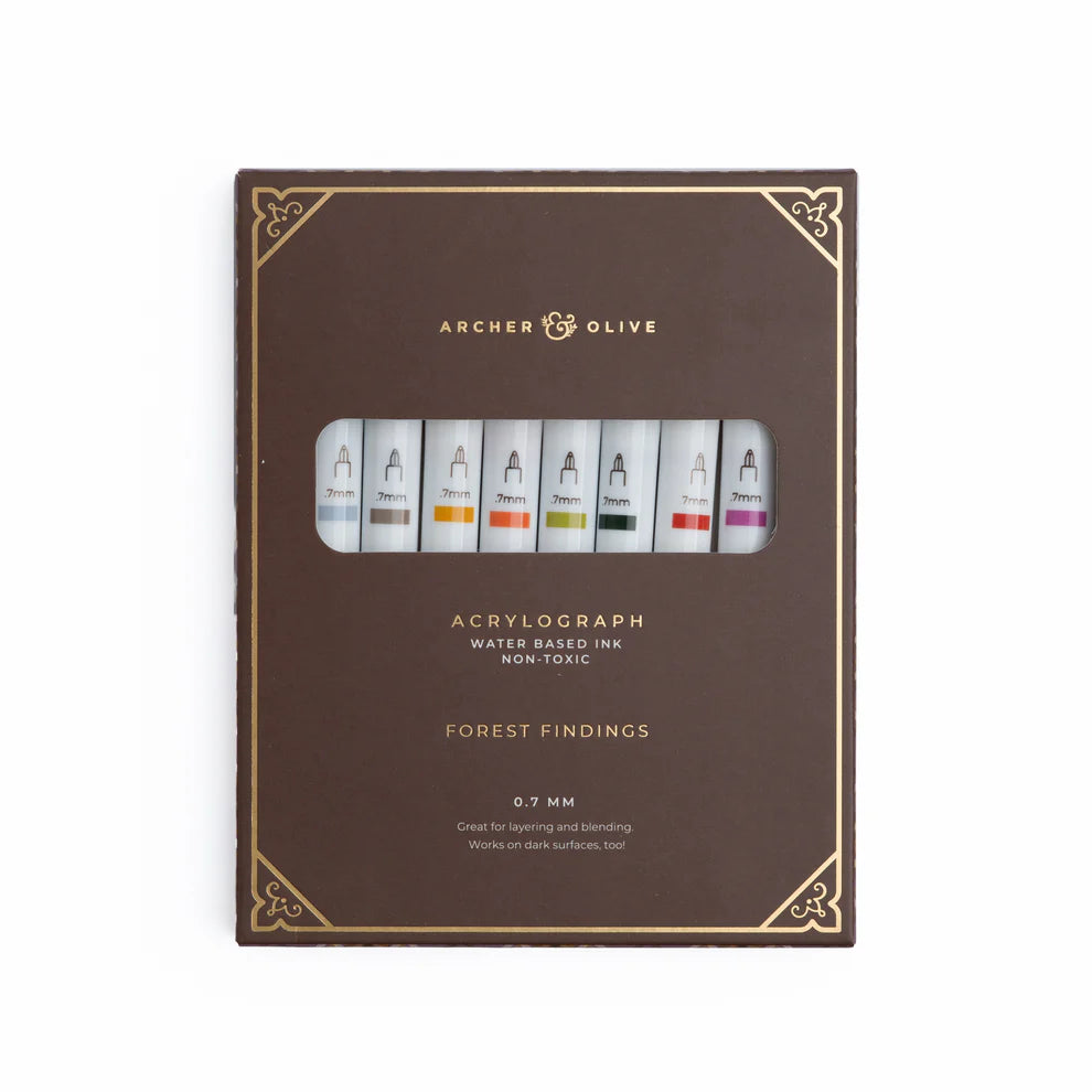 Acrylograph Pens | Forest Findings