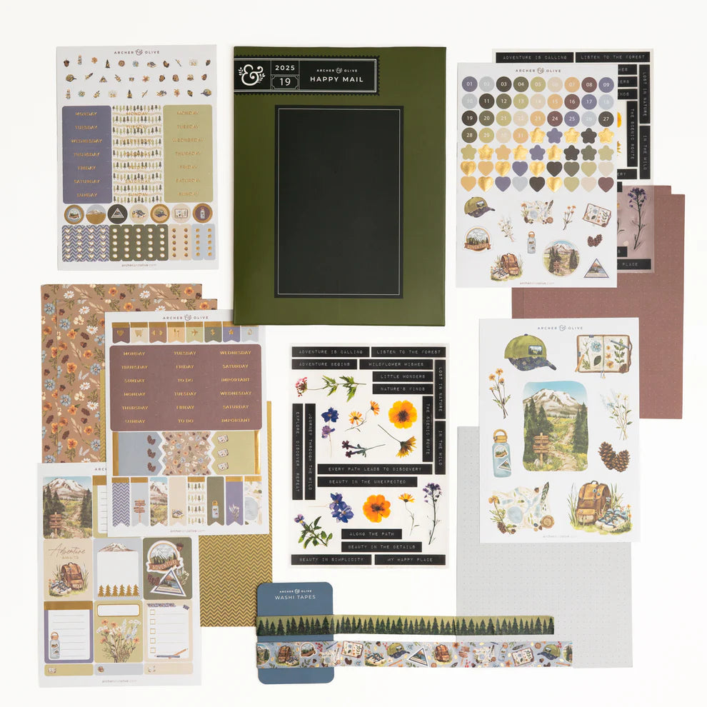 July 2025 Kit Club | Nature Walk Planning Kit