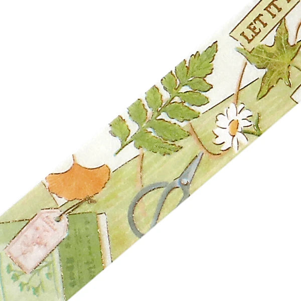 BGM Botanist - My Tsukue masking tape - Paper Kooka Australia