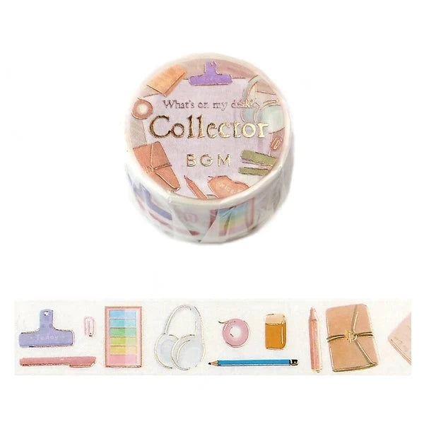 BGM Collector - My Tsukue washi tape - Paper Kooka Australia