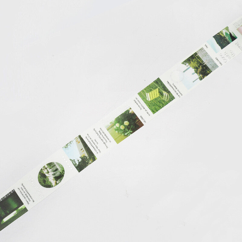 BGM Colourful Green City masking tape - Paper Kooka Australia