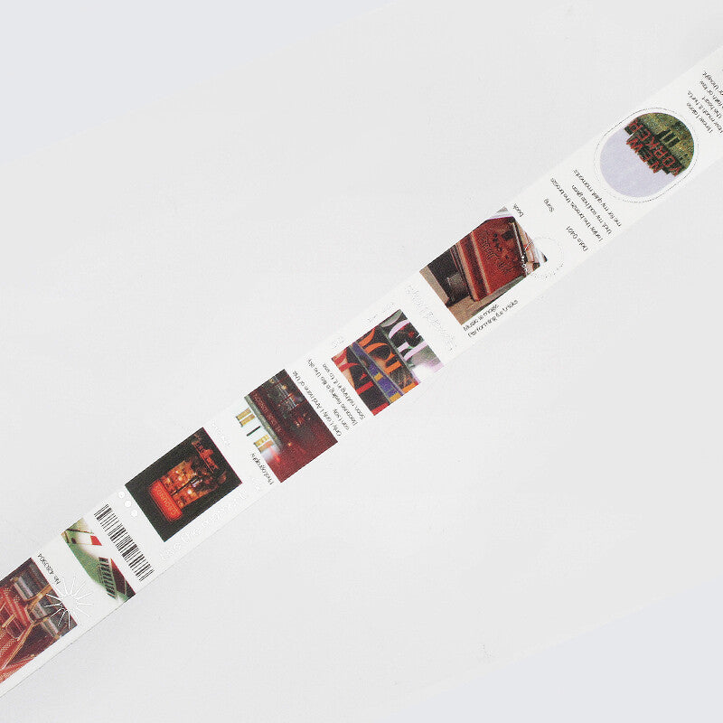 BGM Colourful Red City masking tape - Paper Kooka Australia
