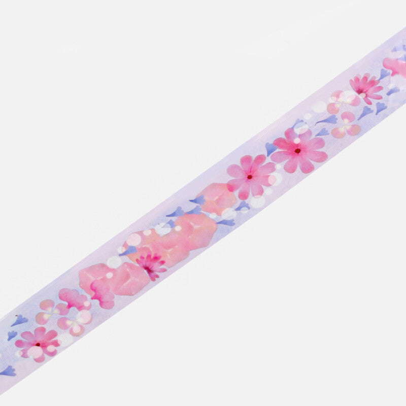 BGM Floral Soda Pop Transparent PET Tape - Paper Kooka Australia