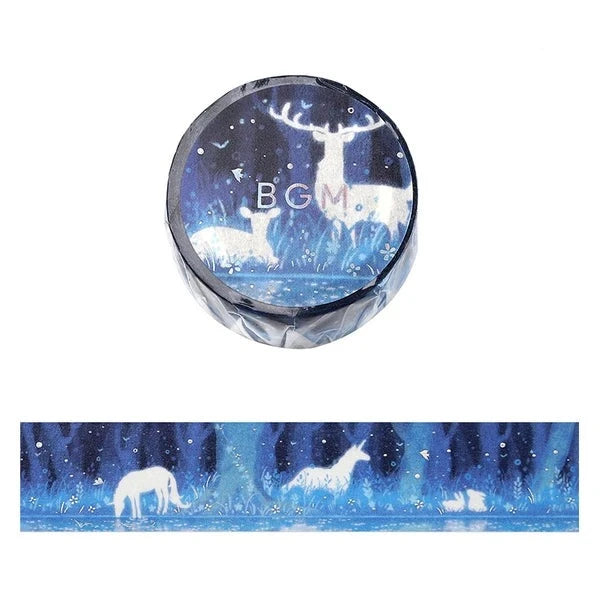 BGM Hikari Forest washi tape - Paper Kooka Stationery Australia