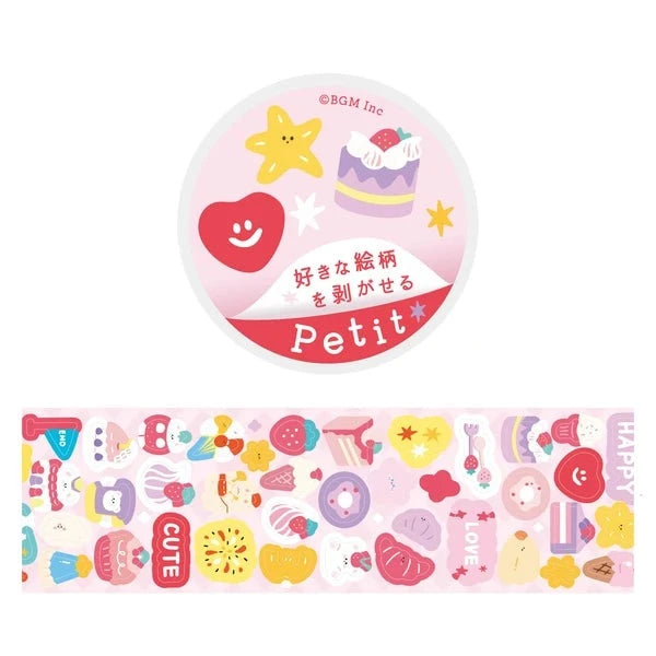 BGM's Petit Stickers Collection: Happy - Paper Kooka Stationery Australia