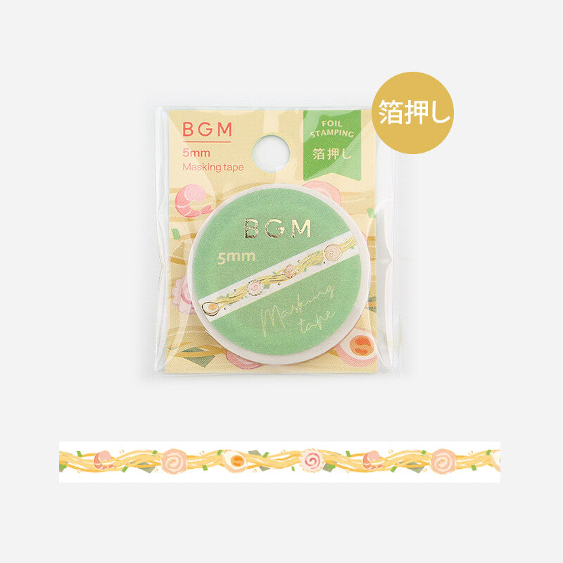 BGM Ramen thin washi tape - Paper Kooka Australia
